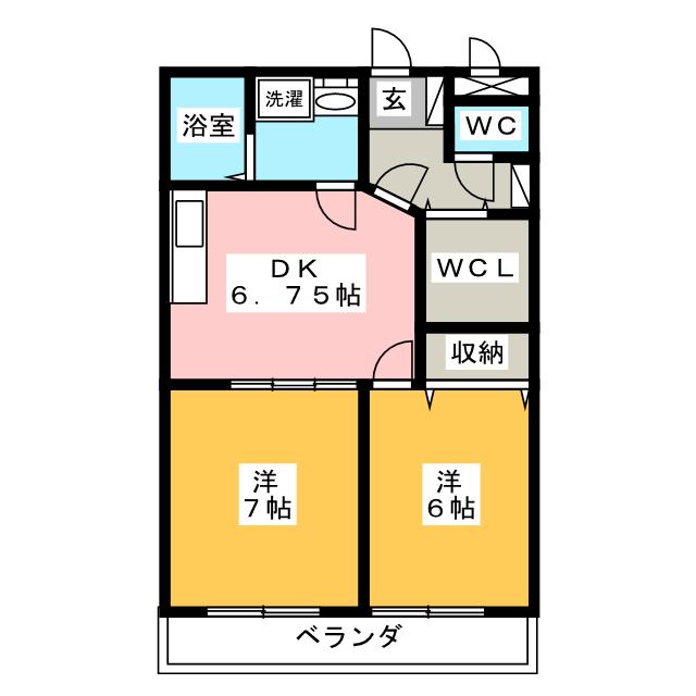 Ｌｉｓ．Ｔｒｅｓｏｒの間取り