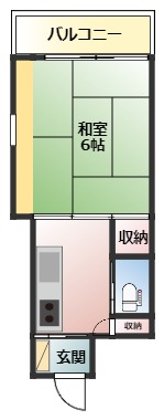 エバーグリーン皆生の間取り