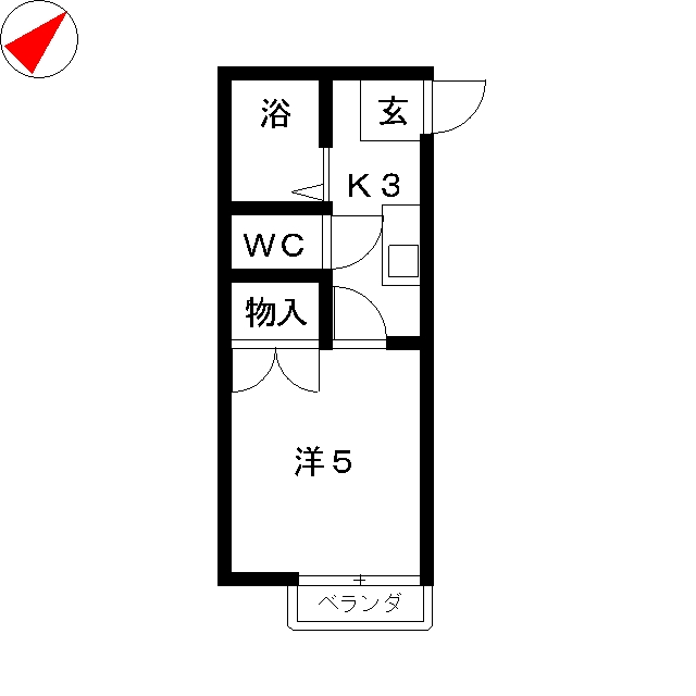 パークハイツ清水沼の間取り