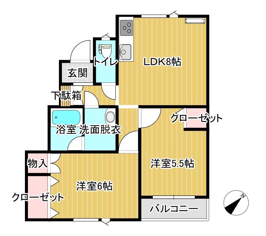 メゾンセイコーIIの間取り