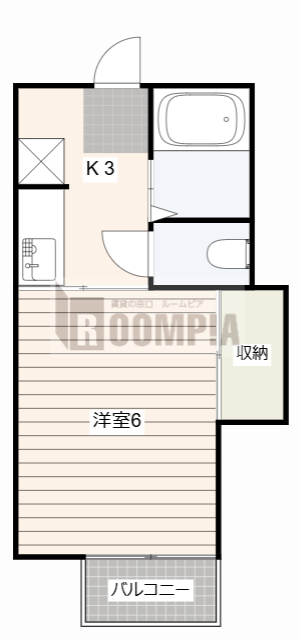 アーバン折立　北棟の間取り