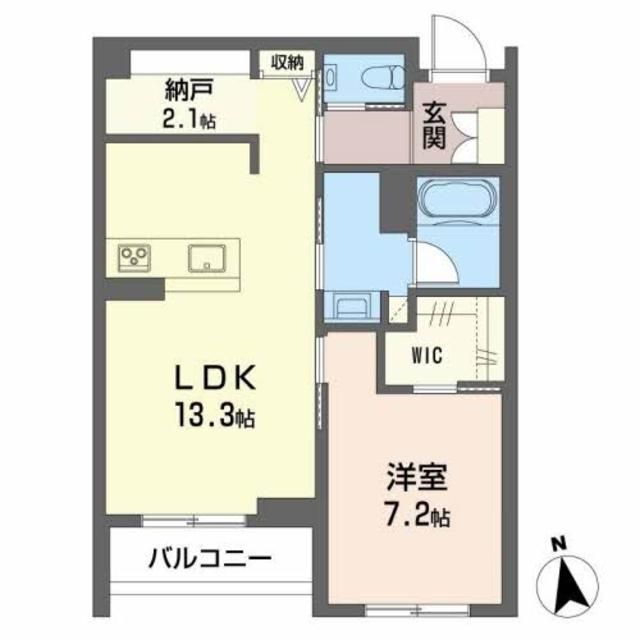 富岳五橋の間取り