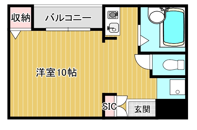 グリーンピア橋口の間取り