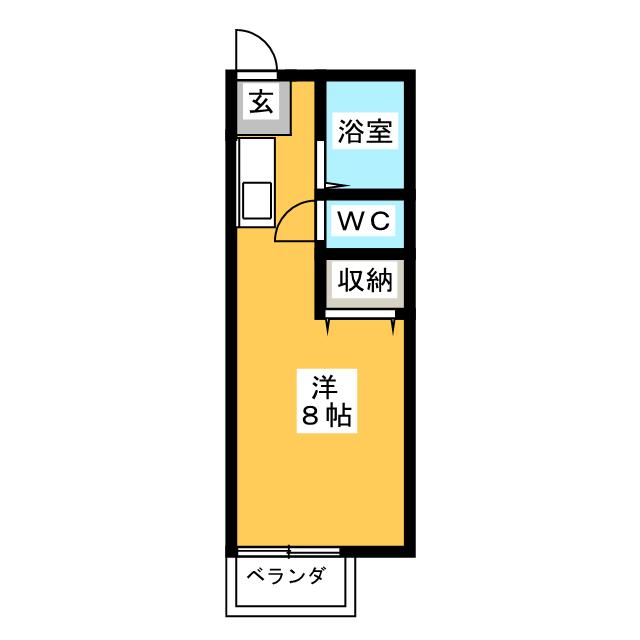 サンライズ平田の間取り