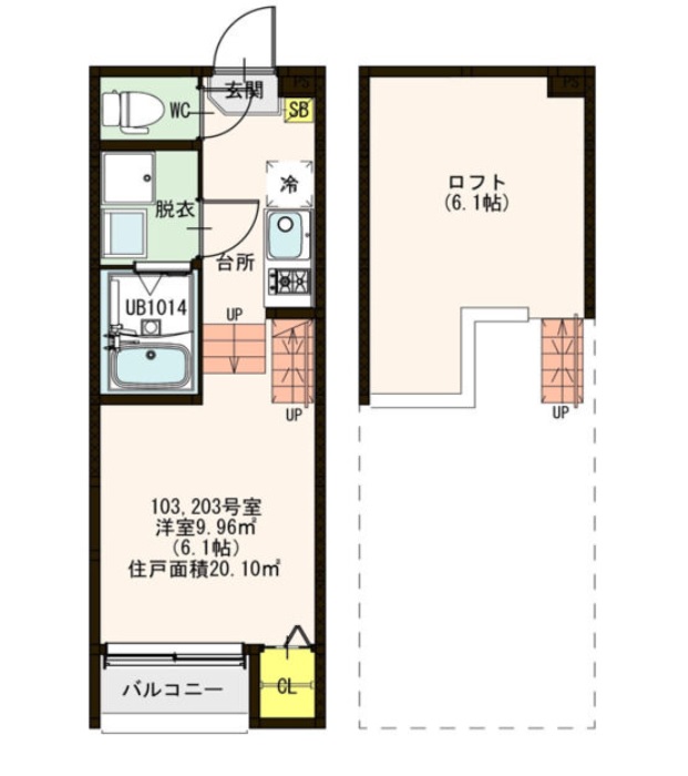 Southern Gate（サザンゲート）の間取り