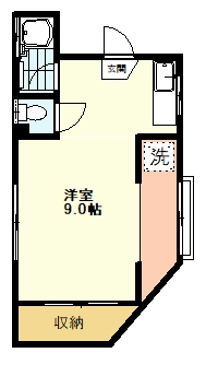 サンフローレの間取り