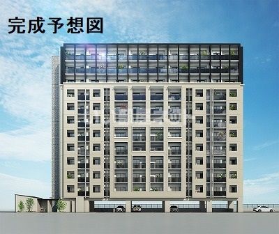 【福岡市西区周船寺のマンションの建物外観】