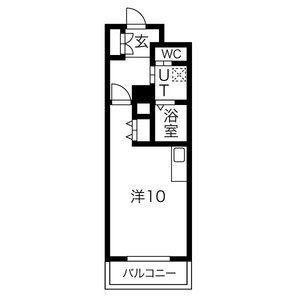 神戸市長田区神楽町のマンションの間取り