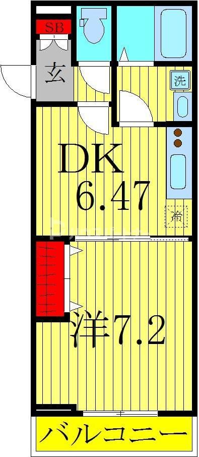 ＡＫ　Ｘの間取り