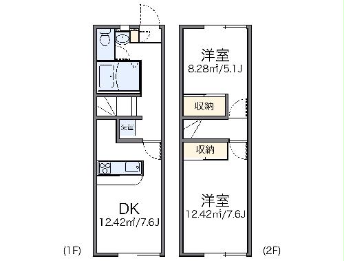 レオパレス天文台の間取り