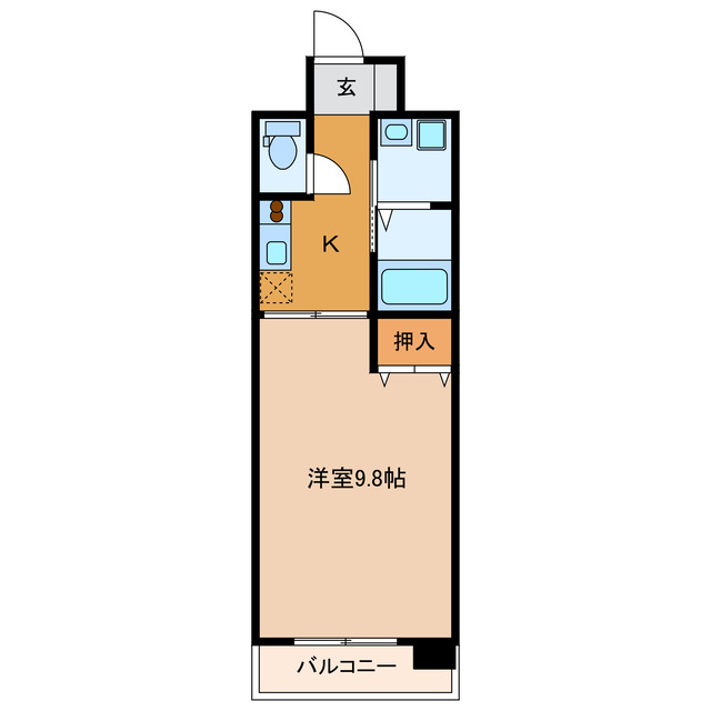 セレーノ新町の間取り