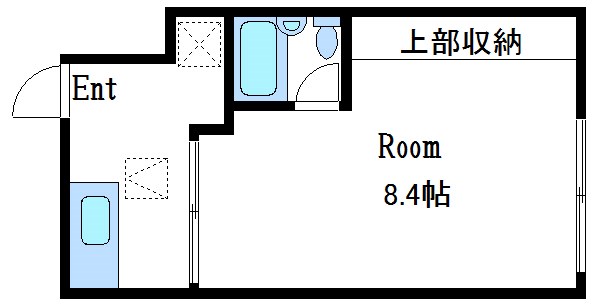 墨田区東向島のアパートの間取り