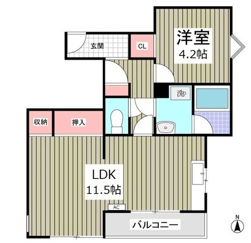 鎌倉ピュアハイムの間取り