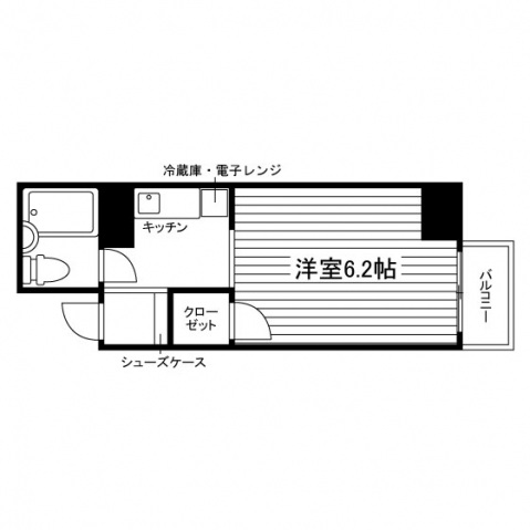 ダイヤモンドパレス堀川の間取り