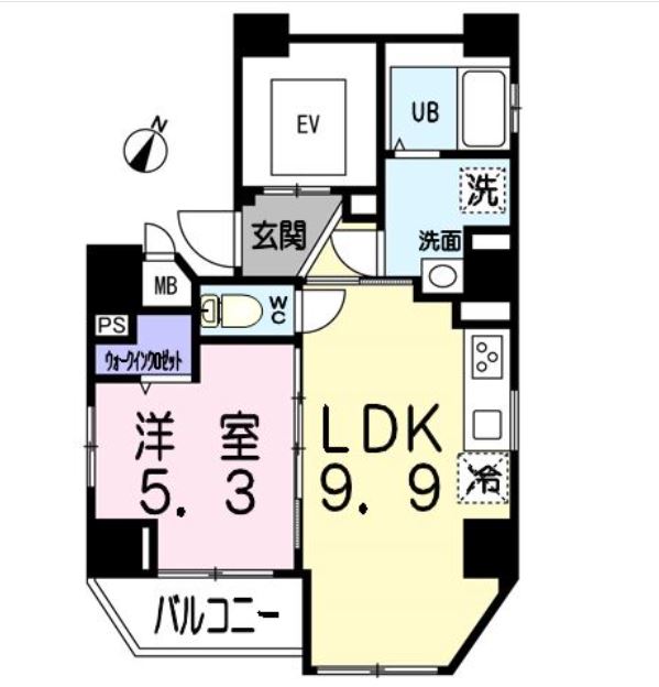 サンマルティーノ東麻布の間取り