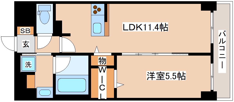 ANCREST KOBEの間取り