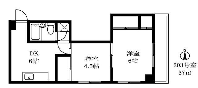 ハイツ大森の間取り