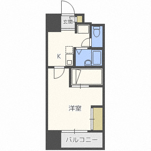 D’sVARIE札幌レジデンスの間取り