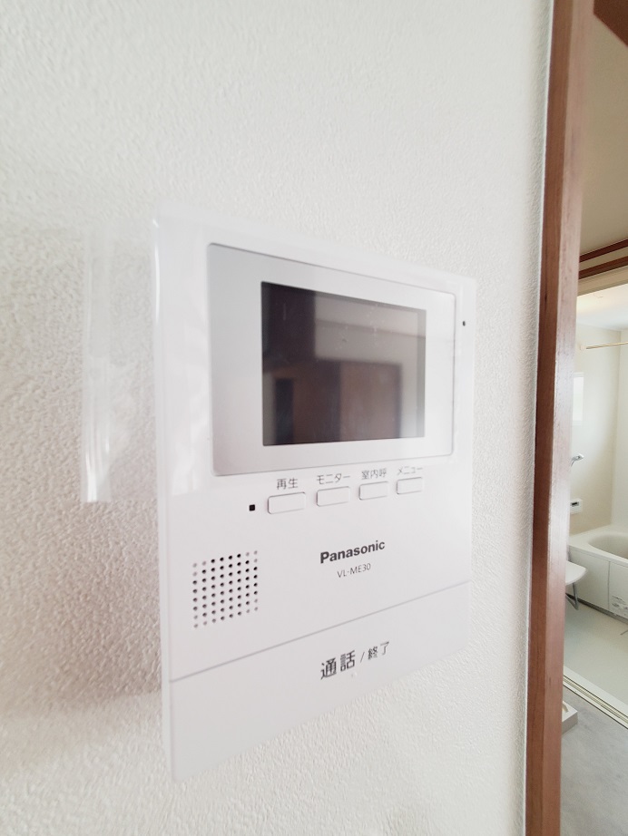セキュリティ　モニター付きインターホン☆