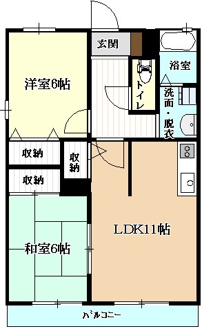 サザンプラミーの間取り