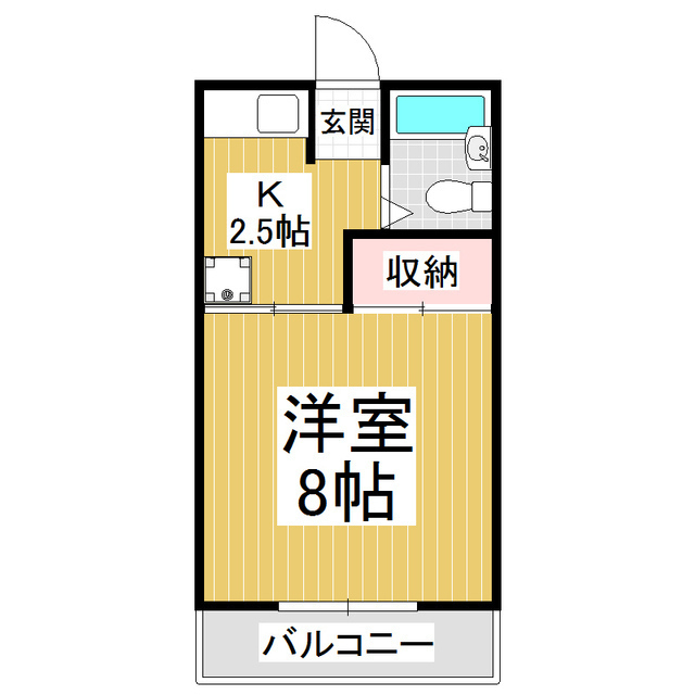 ロイヤル２１の間取り