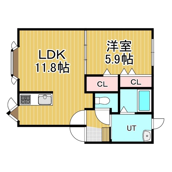 センチュリーＦの間取り