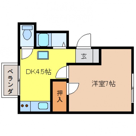 サンシャイン‘88の間取り