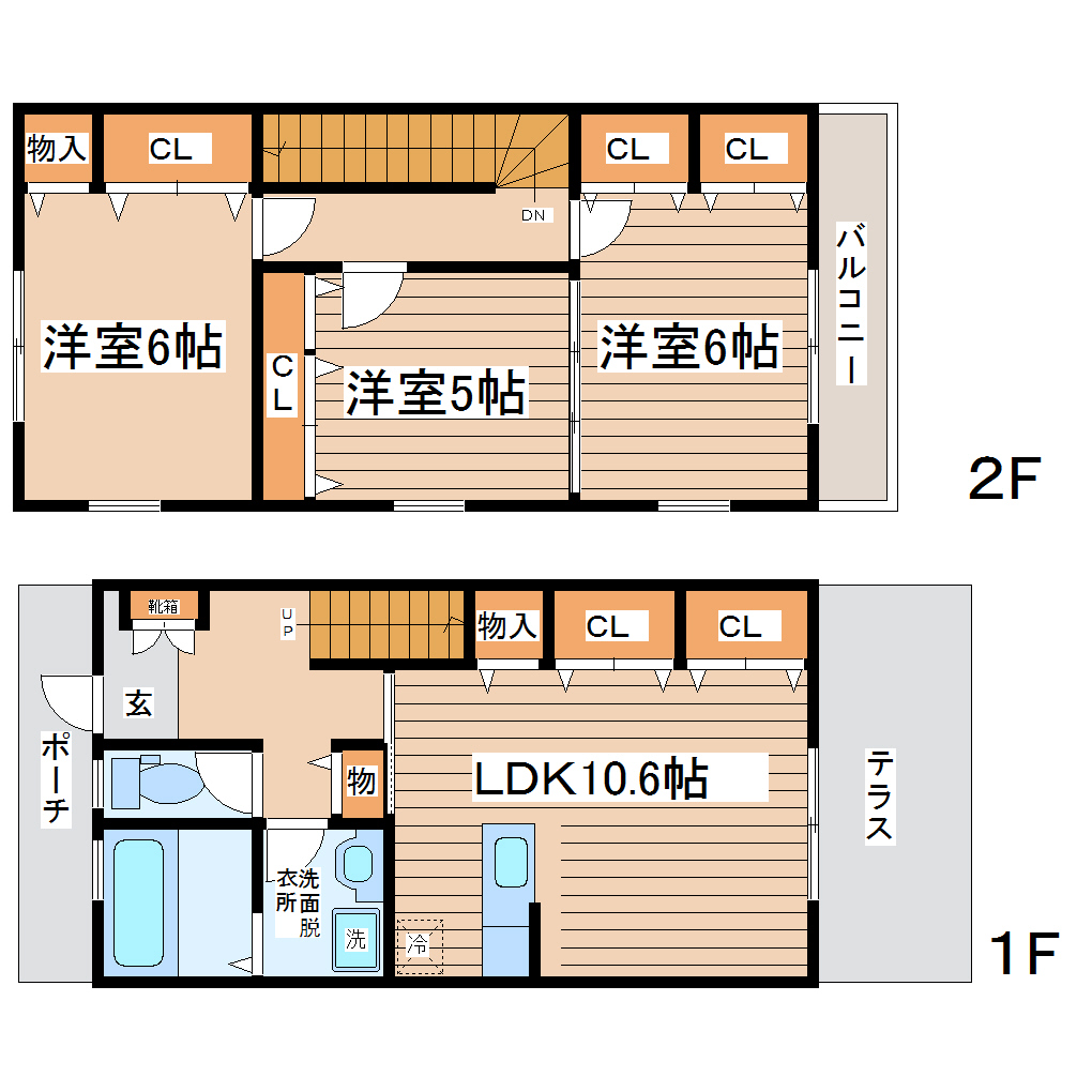 フェニックス本木弐番館の間取り