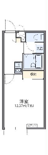 レオパレスエクレールIIの間取り