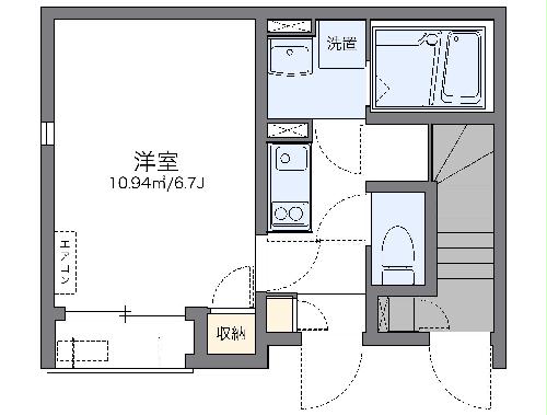 レオネクストＨ　Ｍの間取り