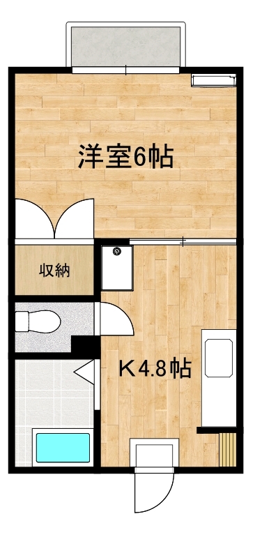 フライハイト柳井の間取り