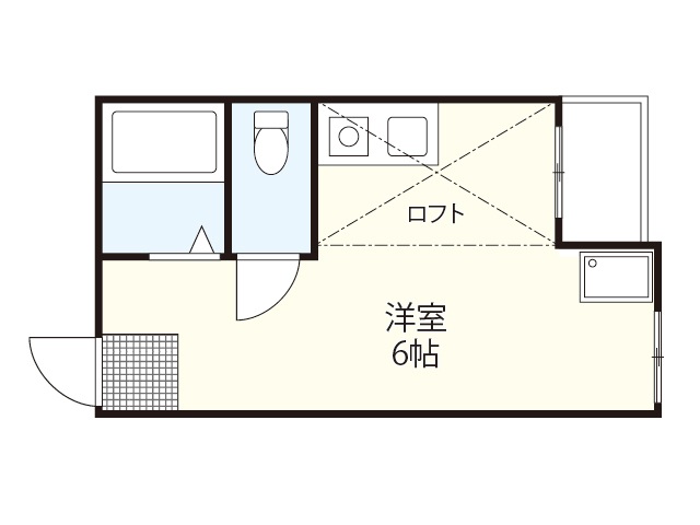 広島市中区舟入幸町のマンションの間取り