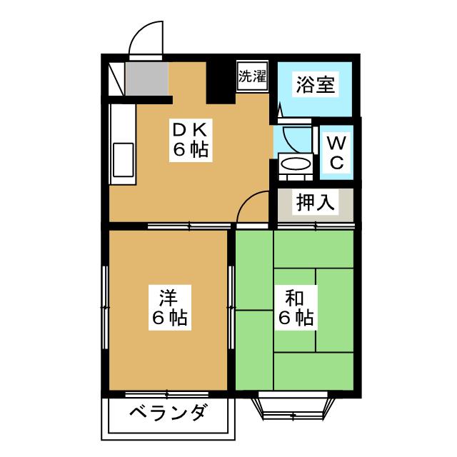 チェリッシュ菊名の間取り