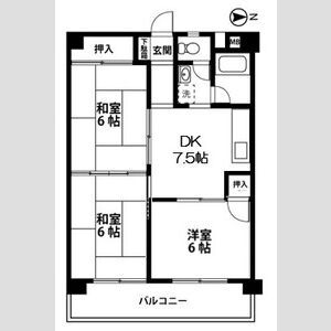 メゾンコメショーの間取り