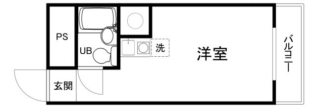 天満橋ガーデンハイツの間取り