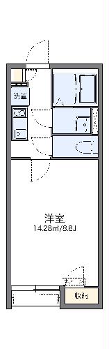 レオネクストゆたかの間取り