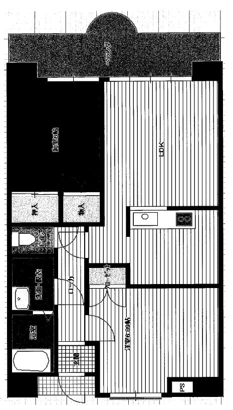 スリーエイト北町の間取り