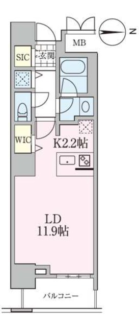 ロイヤルパークスタワー南千住の間取り