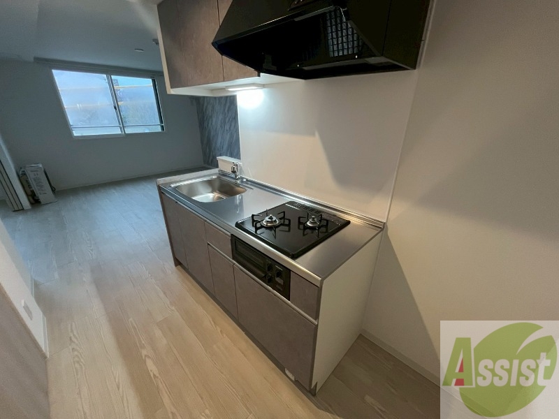 キッチン　キッチンはスペースも広々していて使いやすそうですよ！