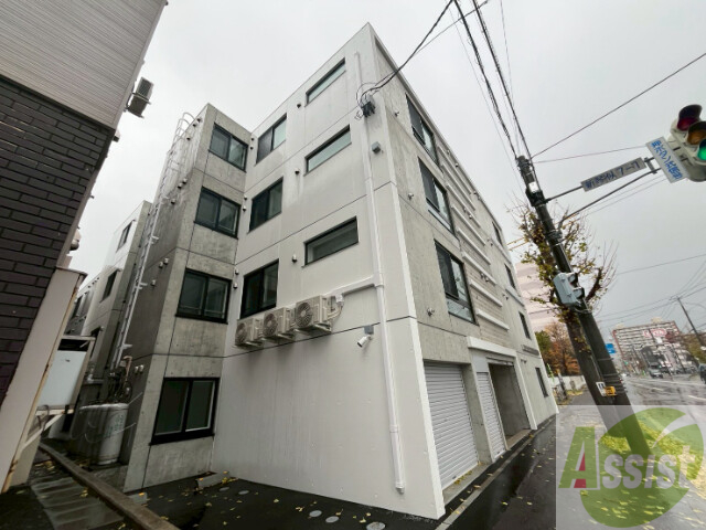 建物外観　完成予想パース　札幌市北区新琴似７条「Ｖｉｃｔｏｉｒｅ麻生」