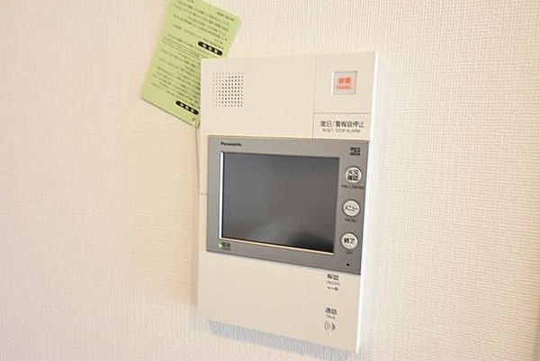 セキュリティ　※別部屋の参考写真です。