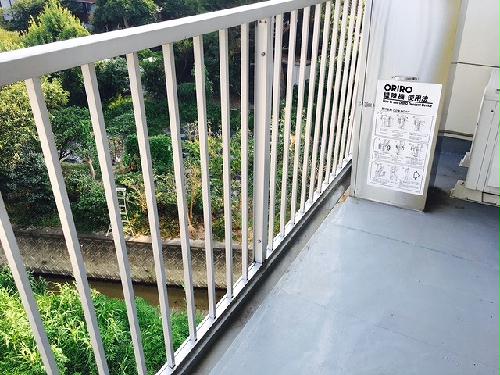 バルコニー　ベランダ付きです。