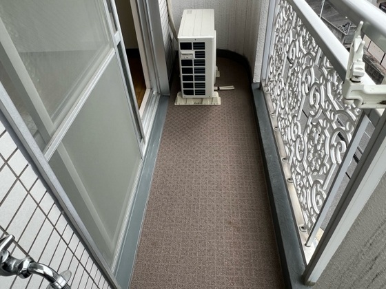 バルコニー　※別号室の写真です