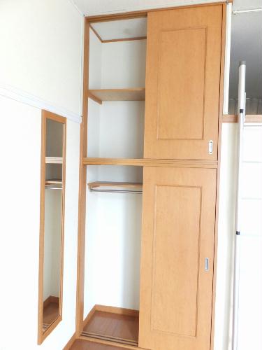 収納　２段式クローゼット