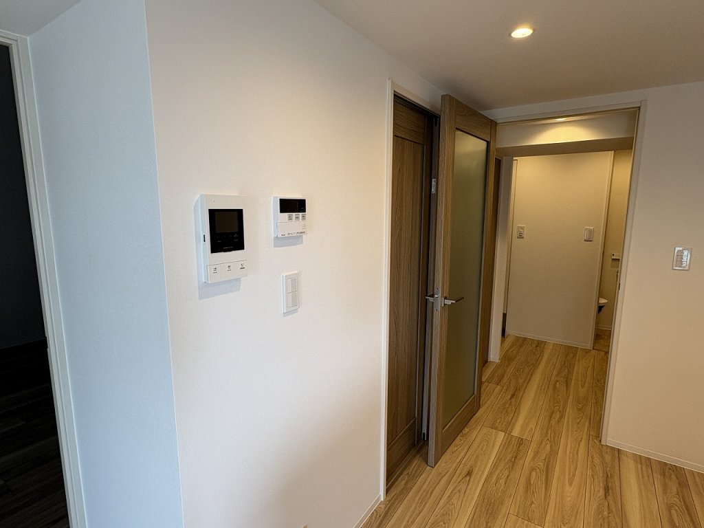 セキュリティ　ＡＬ解錠付ＴＶモニターホン・給湯パネル