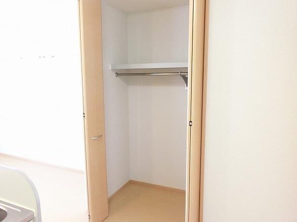 収納　クローゼット！