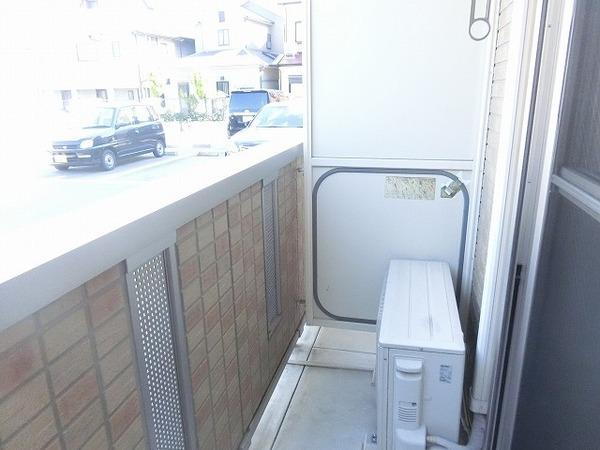 バルコニー　日当たり良好！