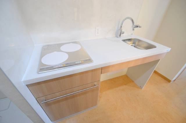 キッチン　ＩＨ２口システムキッチン！！！