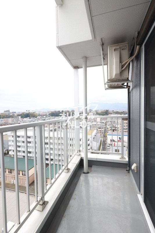 バルコニー　最上階につき通風、眺望共に良好です☆