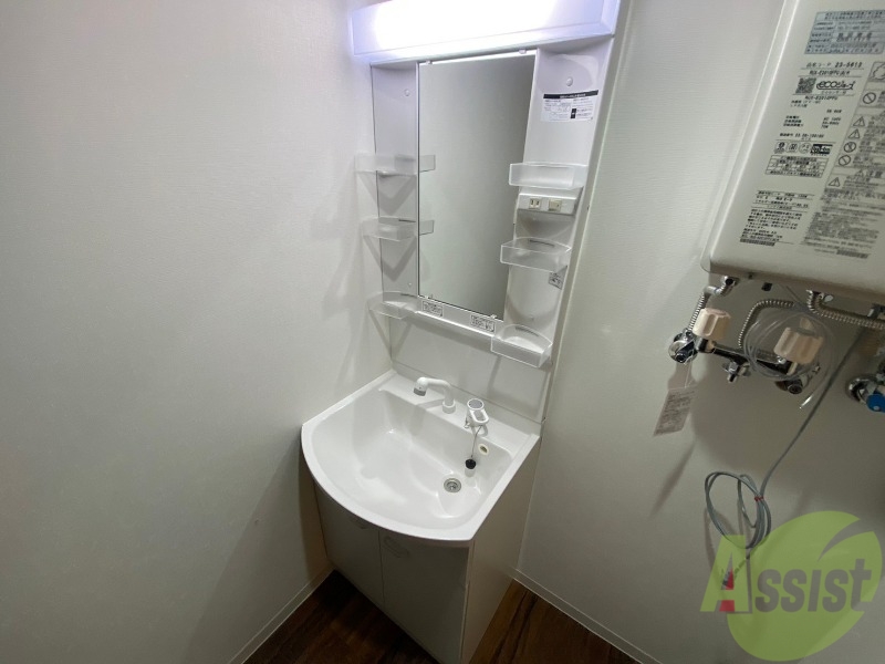 洗面設備　シャンプードレッサーで身支度もラクラクです！